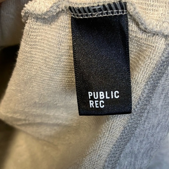 Public Rec Grey Full Zip Up Sweater Hoodie - Picture 5 of 8